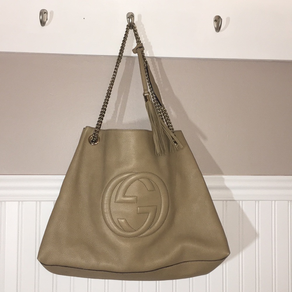 Authentic Gucci SoHo Large Leather Bag